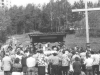 1993 m. Šv. Mišios prie kryžiaus. Koncelebruoja kun. Izydor Sadowski SDB