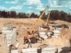 Lipiec 1996 r. Zakładanie fundamentów kościoła