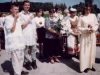 1996 m. rugpjūčio 12 d. Šventinamas bažnyčios kertinis akmuo