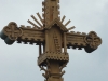 Krzyż przed kościołem poświęcony 12 czerwca 2004 r. Autor Petras Šimkus