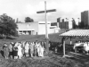 1993 r. Msza św. przy krzyżu